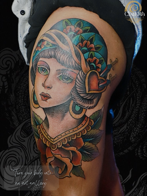 Spiritual Symbol Tattoo